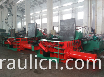 Y81f-160 Ecohydraulic Aluminum Scraps Recycling Baler (factory)